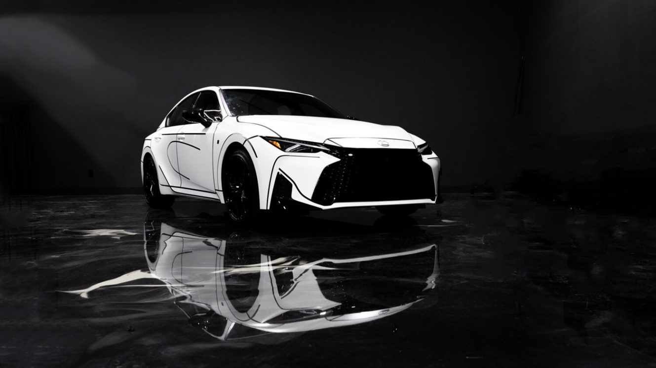 Lexus IS 350 one-off art car