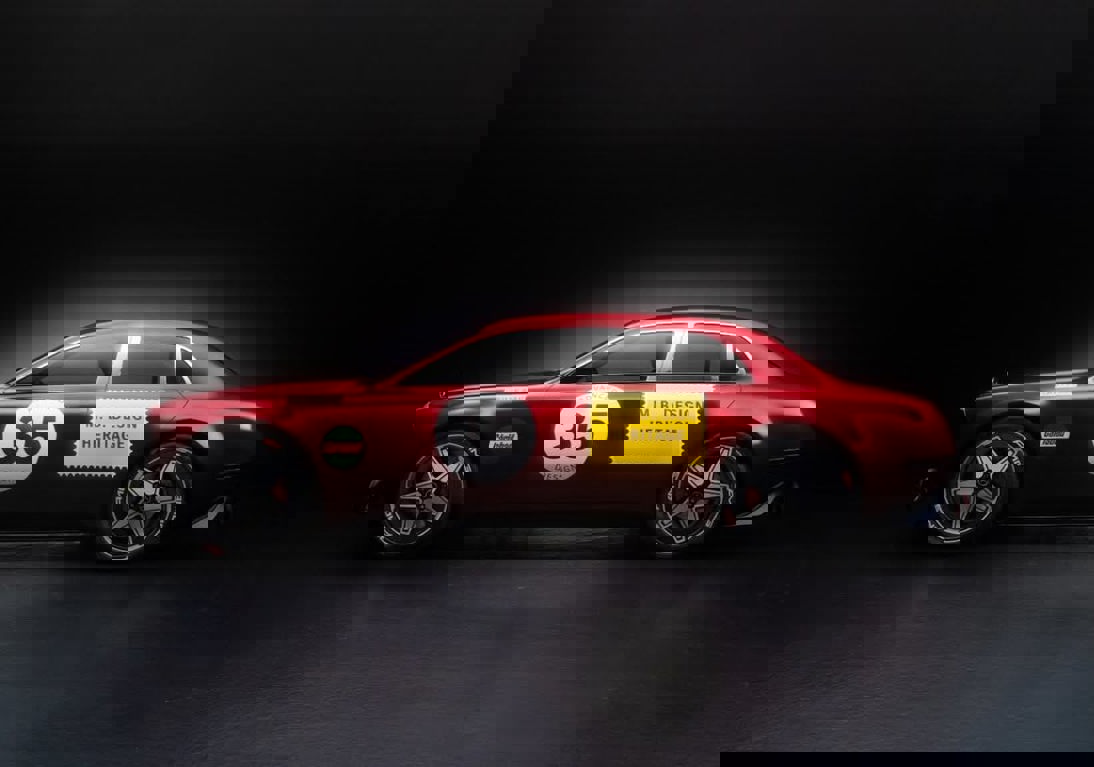 1971 300 SEL 6.8 Mercedes-AMG Red Pig