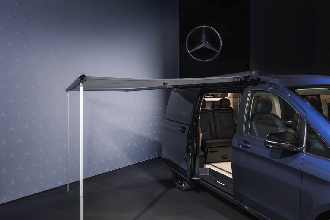Mercedes-Benz has confirmed a 2026 Marco Polo update focused on living-area comfort and connectivity. The revised pop-top roof uses aluminium double-shell construction, with rear bellows 100mm taller. V-Class bases are built in Vitoria, Spain, then converted in-house at Ludwigsfelde, Germany.Mercedes-Benz has confirmed a 2026 Marco Polo update focused on living-area comfort and connectivity. The revised pop-top roof uses aluminium double-shell construction, with rear bellows 100mm taller. V-Class bases are built in Vitoria, Spain, then converted in-house at Ludwigsfelde, Germany.