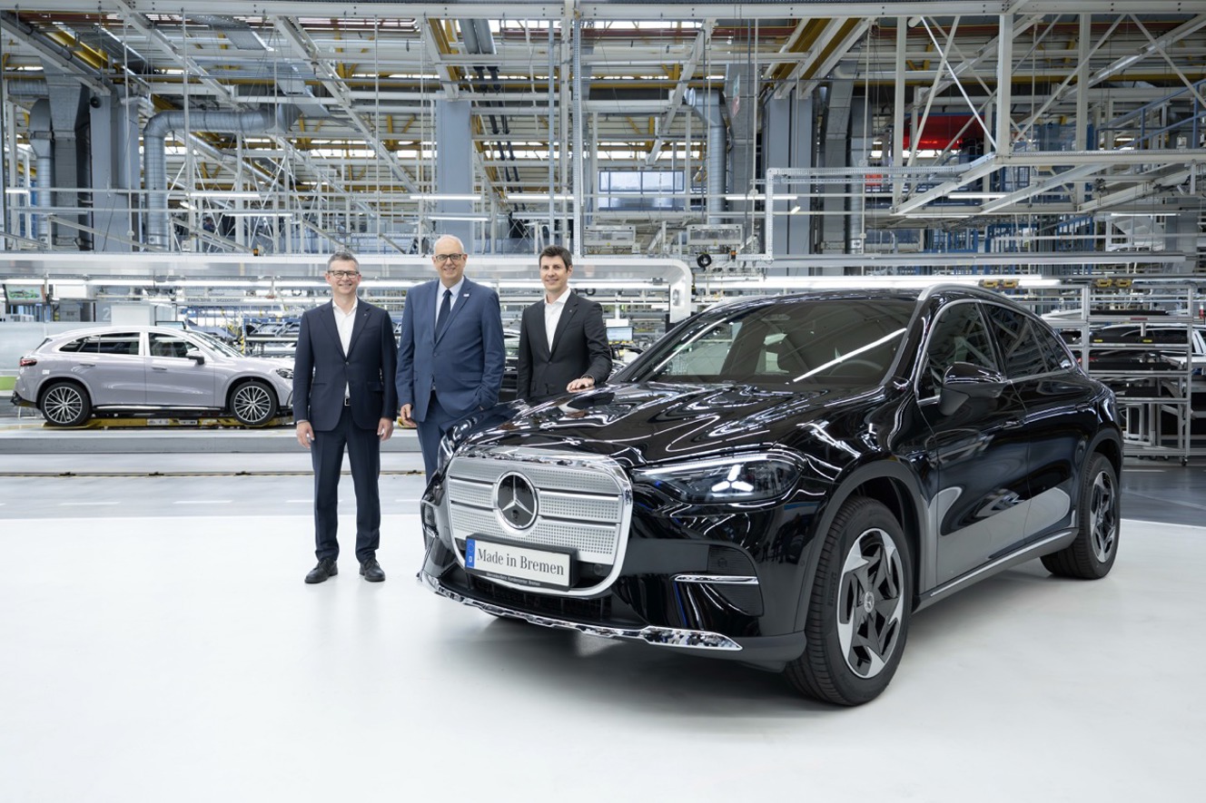 Mercedes-Benz GLC EV production