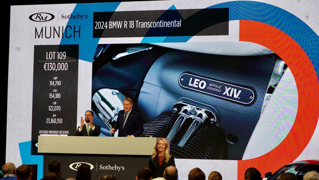 Pope Leo BMW R 18 Transcontinental