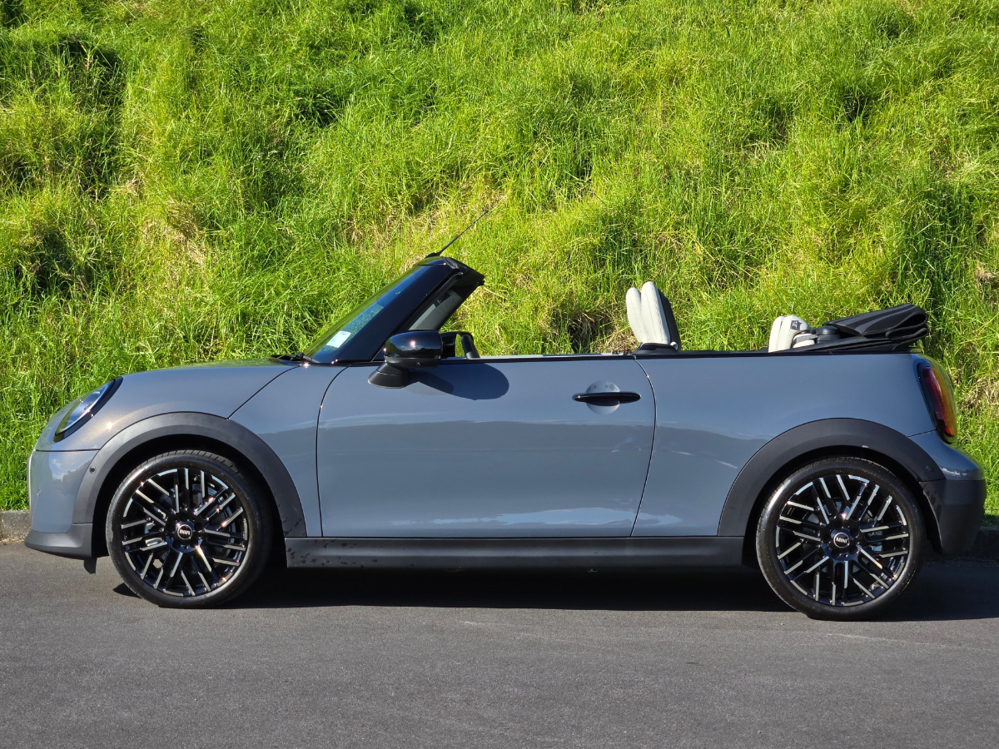 Mini Cooper S Favoured convertible.