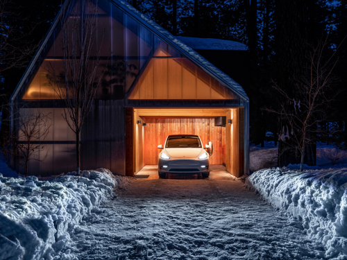 Tesla Model Y winter