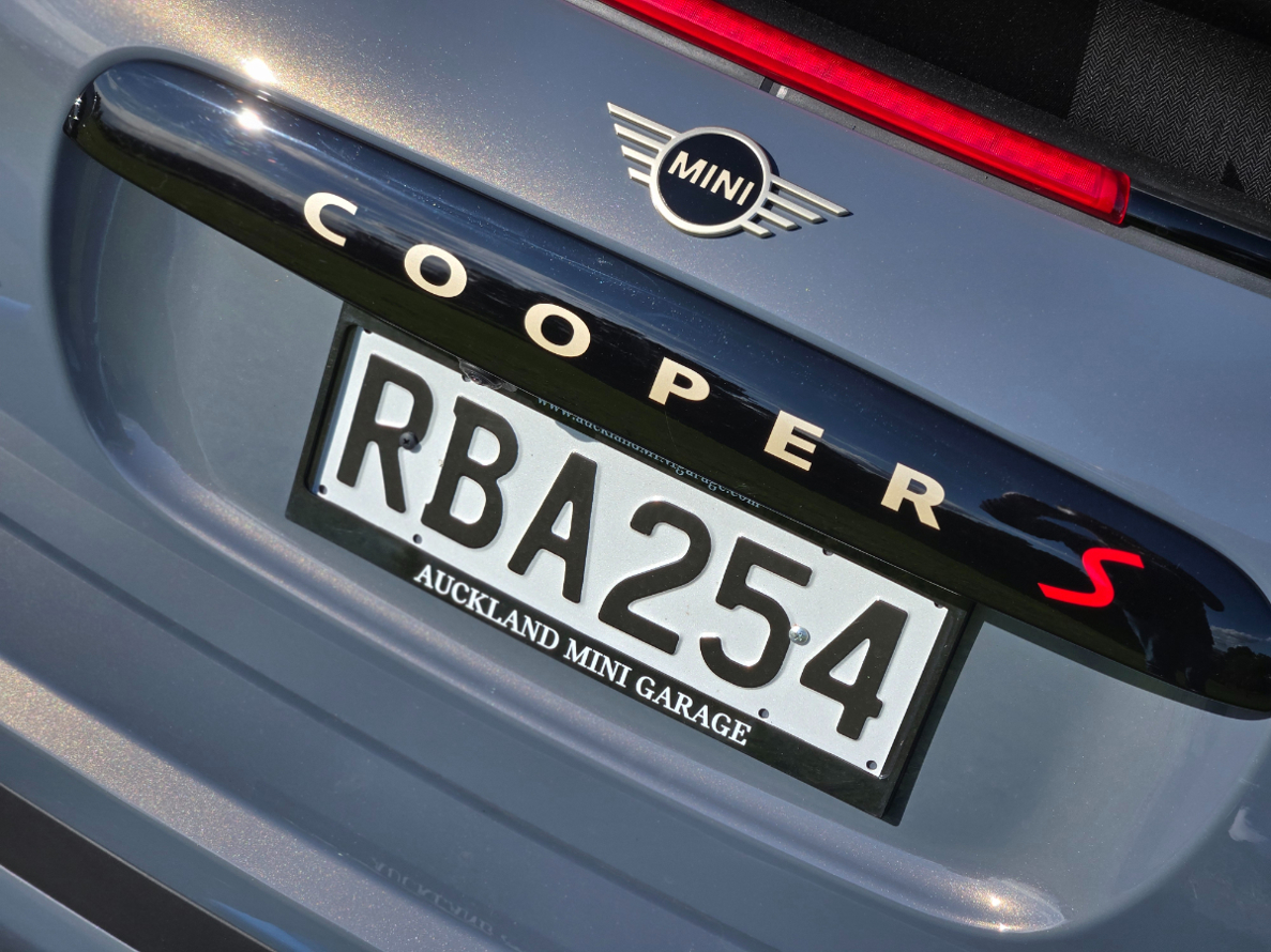 Mini Cooper S Favoured convertible.