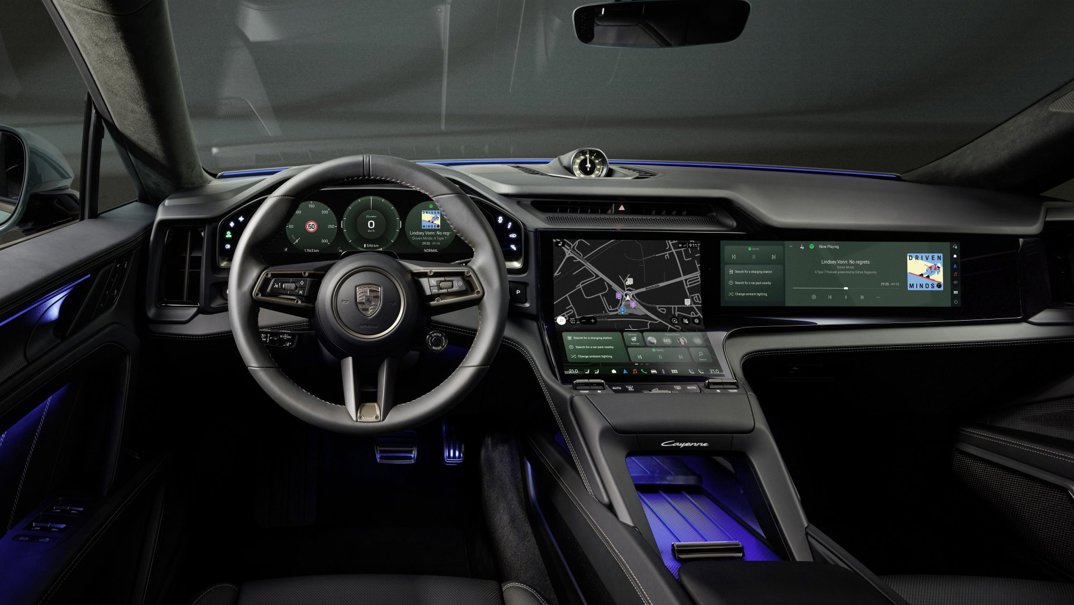 Porsche Cayenne Electric interior