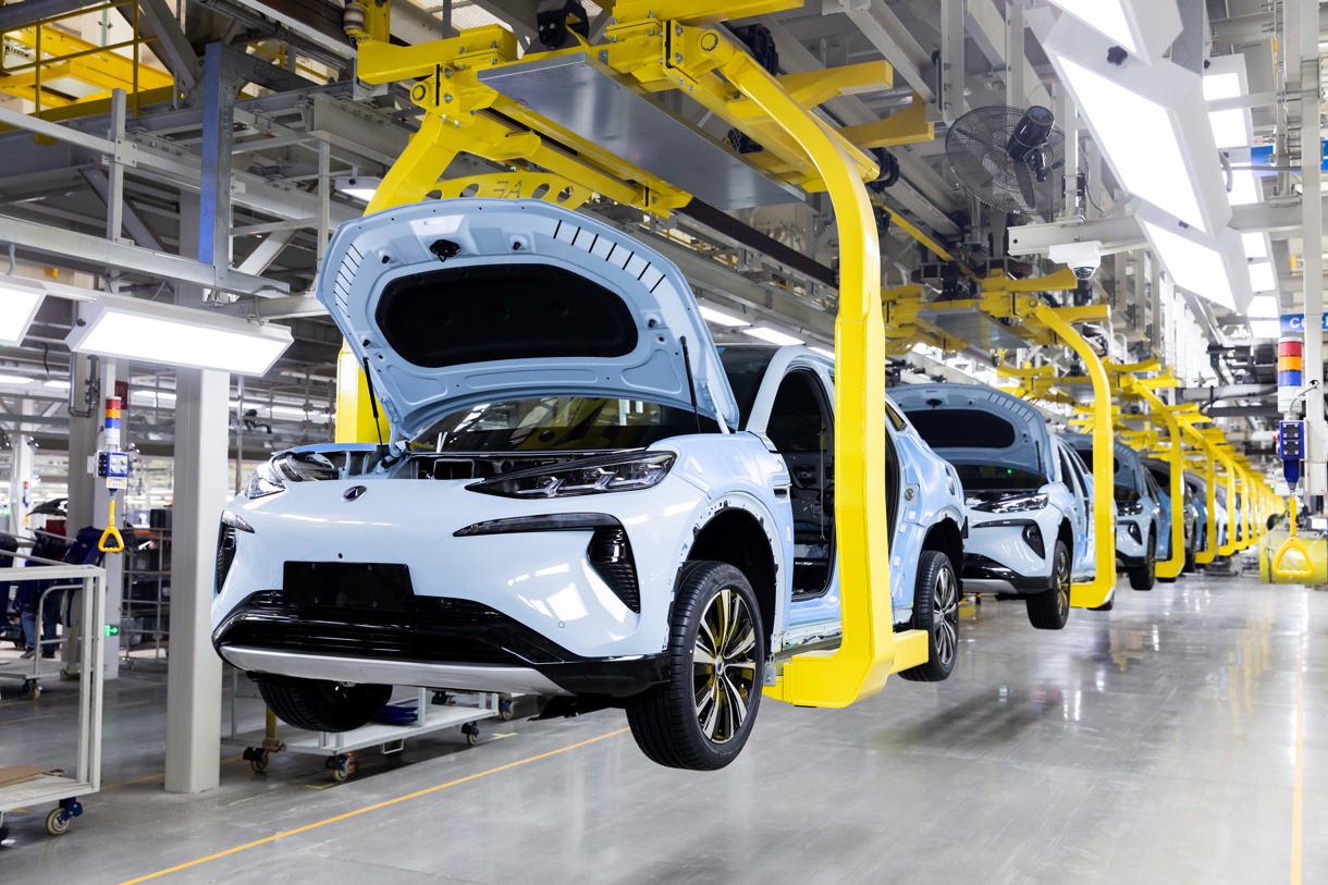 BYD production line