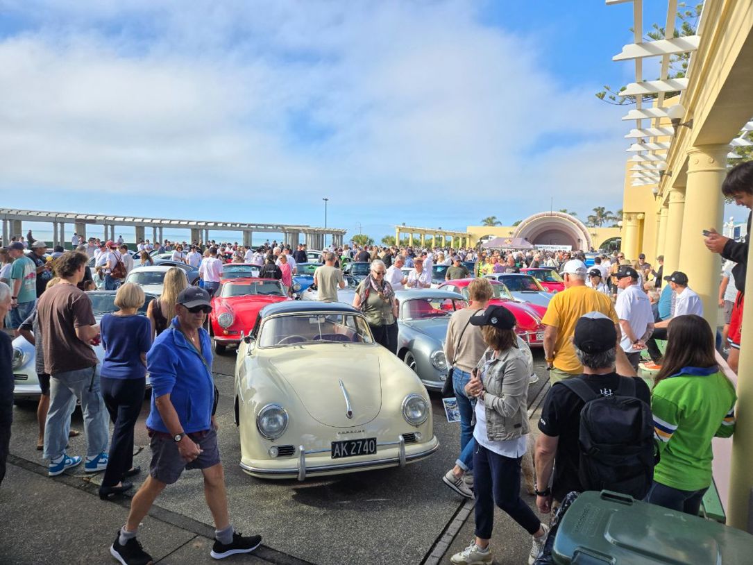 Porsche Club of NZ 50th anniversary show, Napier.