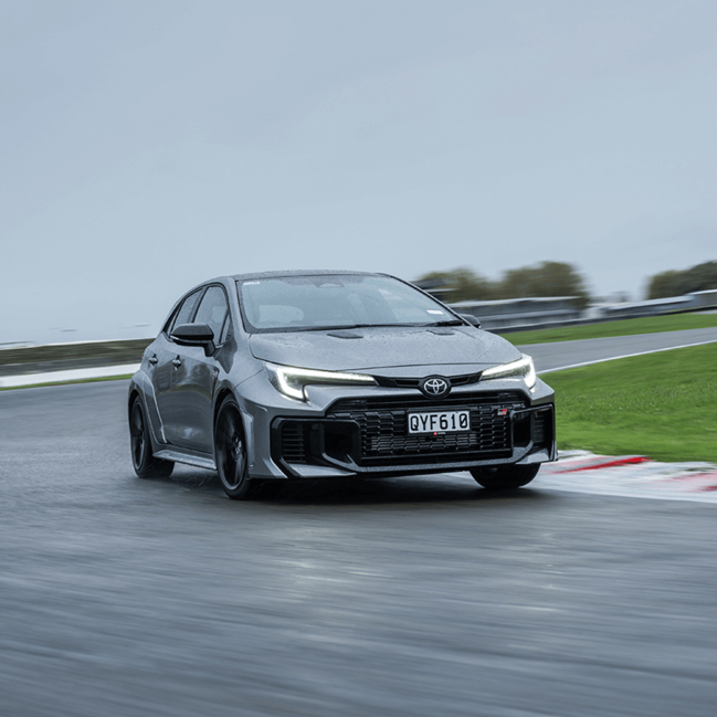 Toyota GR Corolla automatic.
