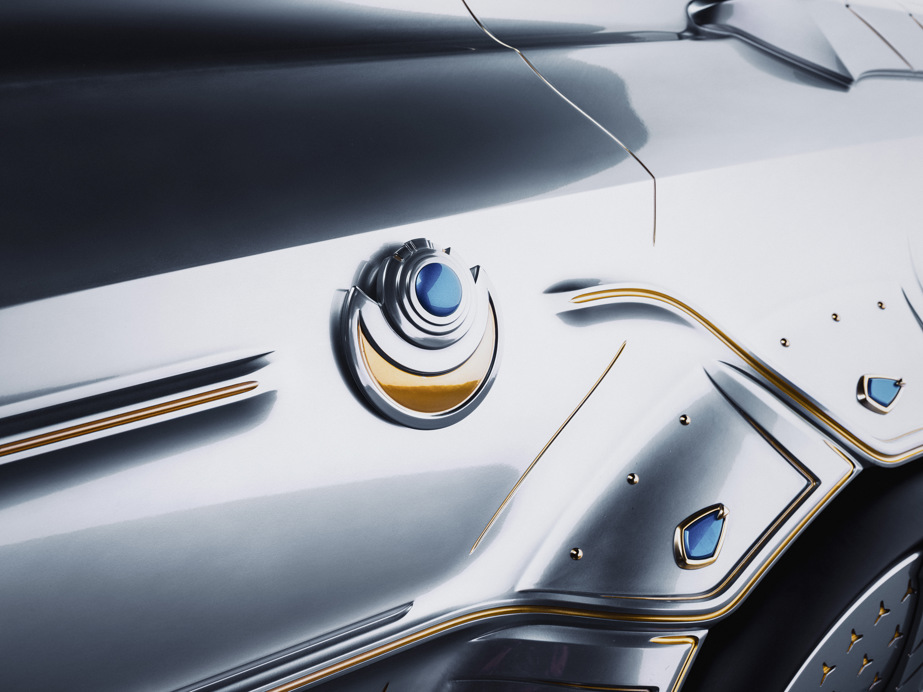 League of Legends Mercedes-Benz CLA Art Piece