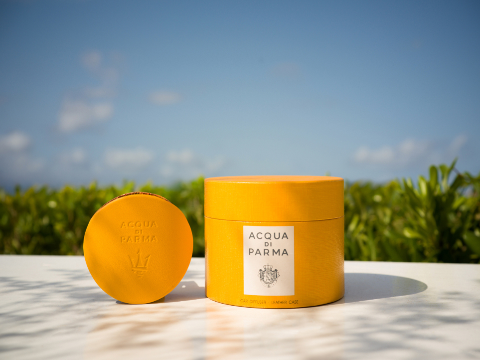 Maserati / Acqua di Parma collaboration.