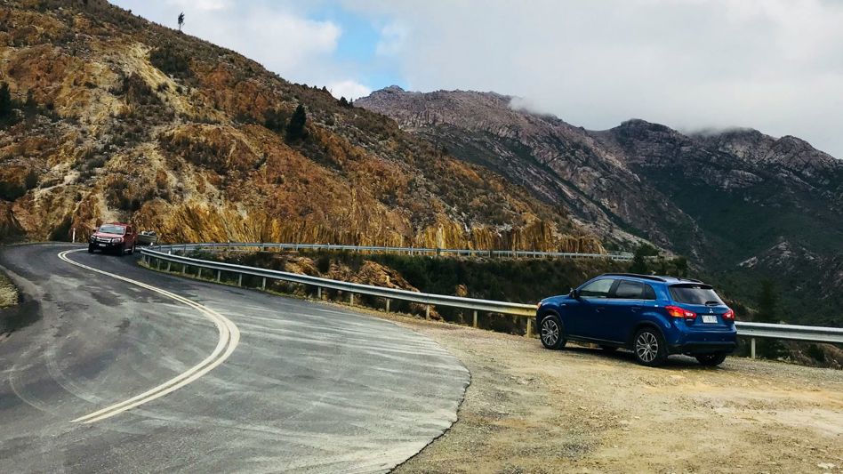 New Zealand windy road