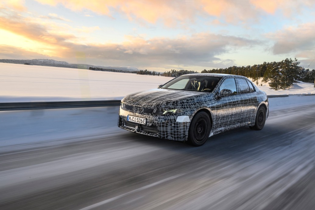 BMW iX3 Winter Testing