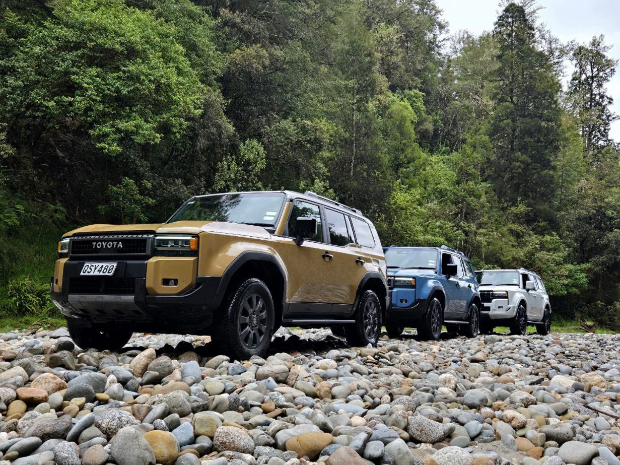 Toyota Land Cruiser Prado Hybrid.