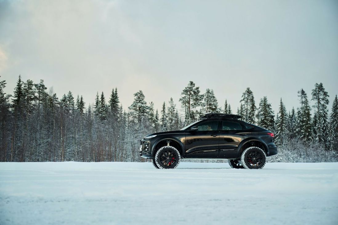 Audi Q6 e-tron offroad concept.
