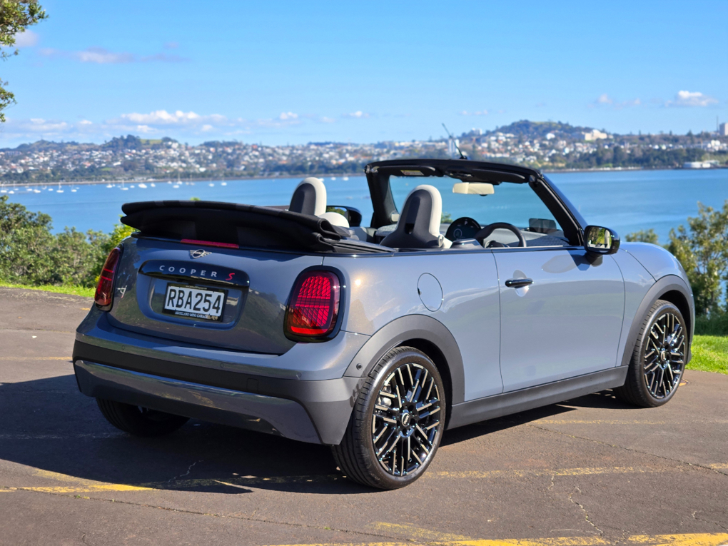 Mini Cooper S Favoured convertible.