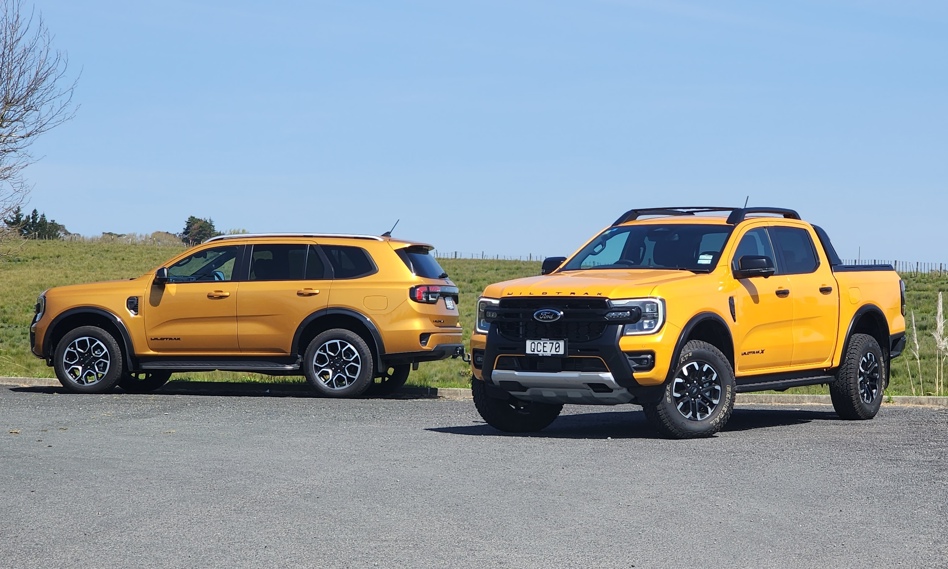 Ford Ranger and Ford Everest New Zealand