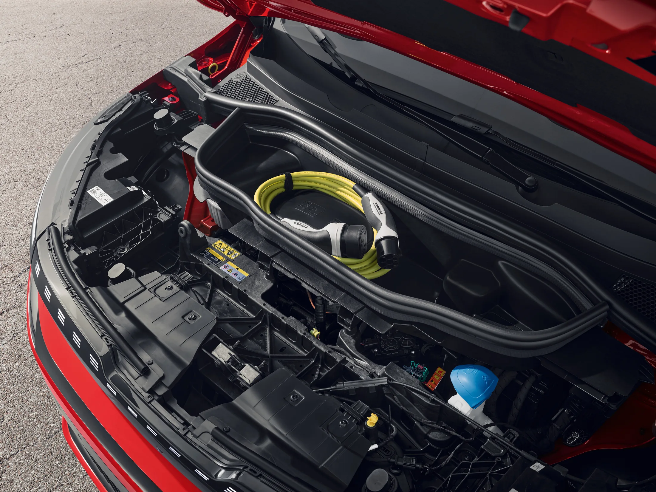 Skoda Epiq Sportline front storage compartment