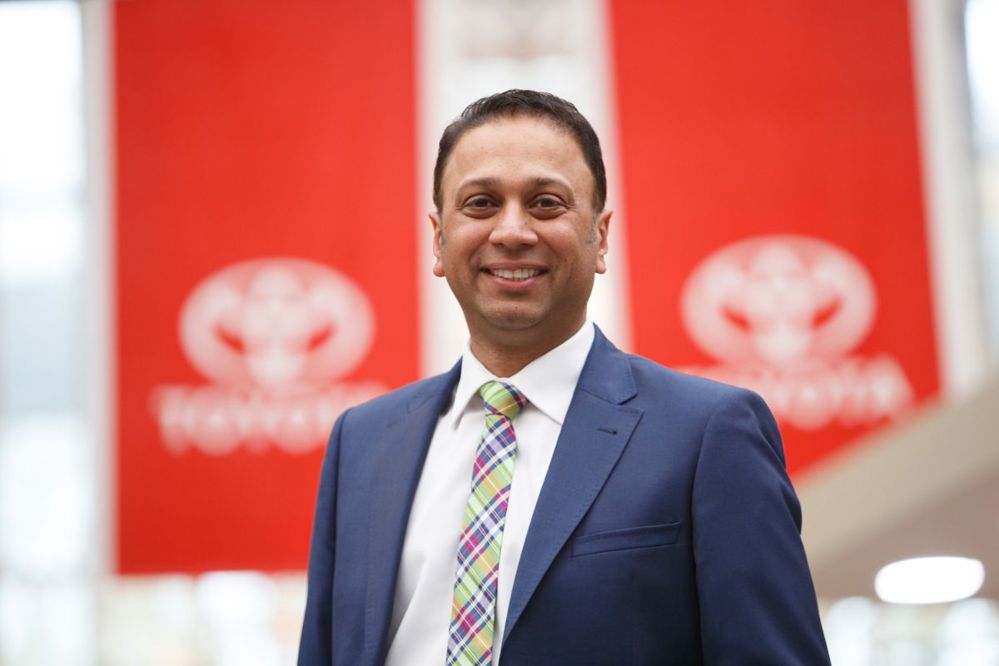 Toyota NZ CEO Neeraj Lala.