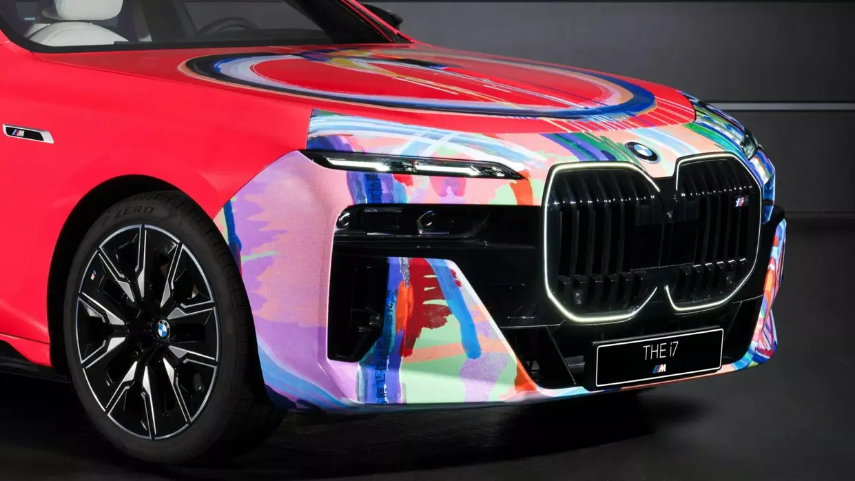 BMW i7 Art Car Lee Kun-Yong