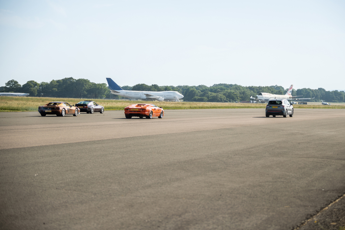 Skoda Elroq RS vs 1980s supercars.