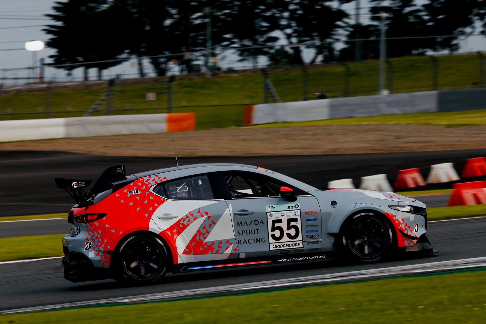 Mazda Mobile Carbon Capture demonstration at Fuji 24-Hour Race