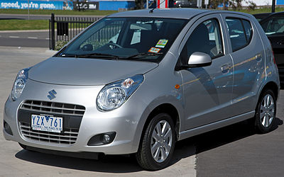A SUZUKI ALTO vehicle