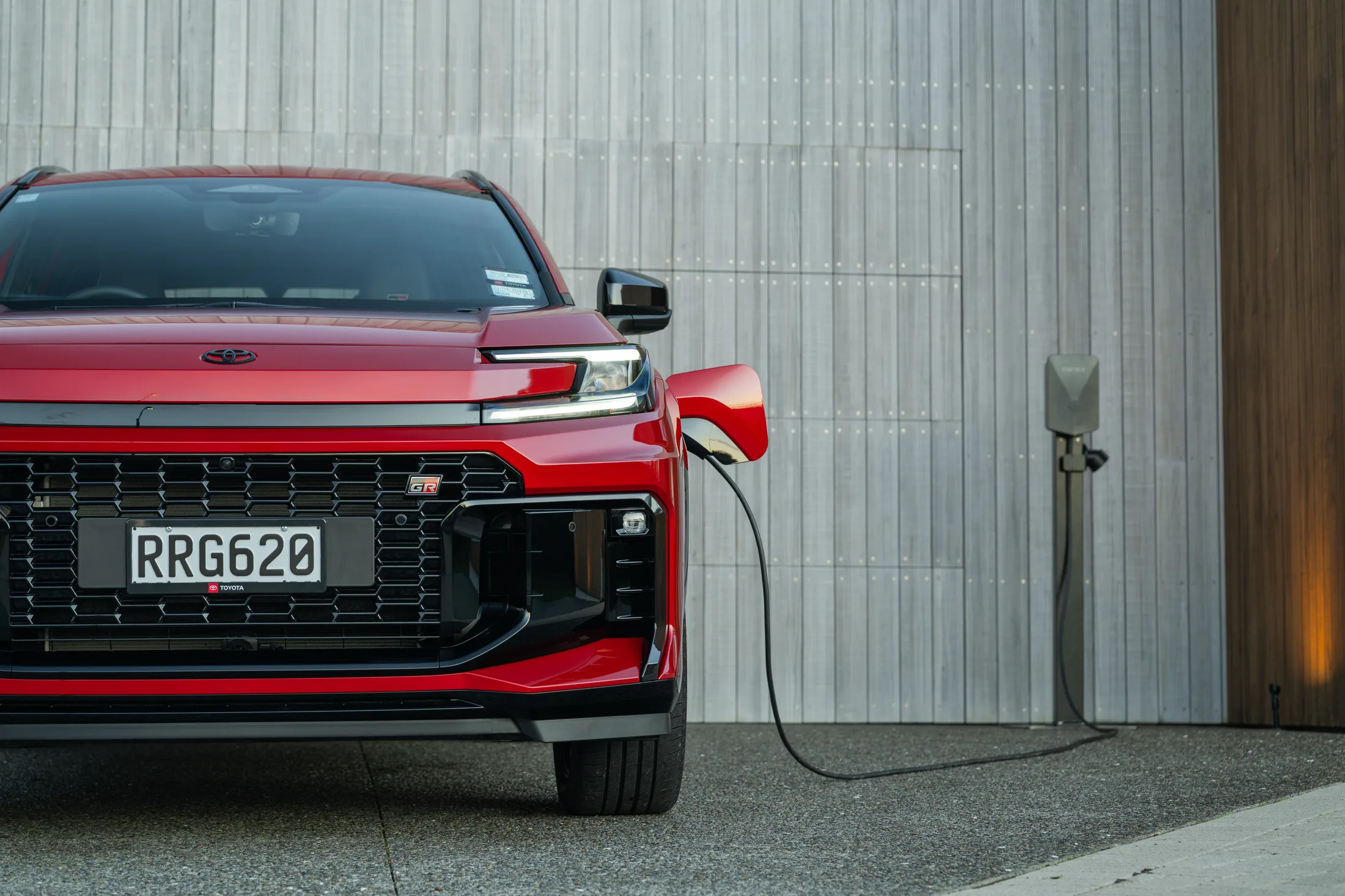RAV4 GR Sport PHEV in Emotional Red