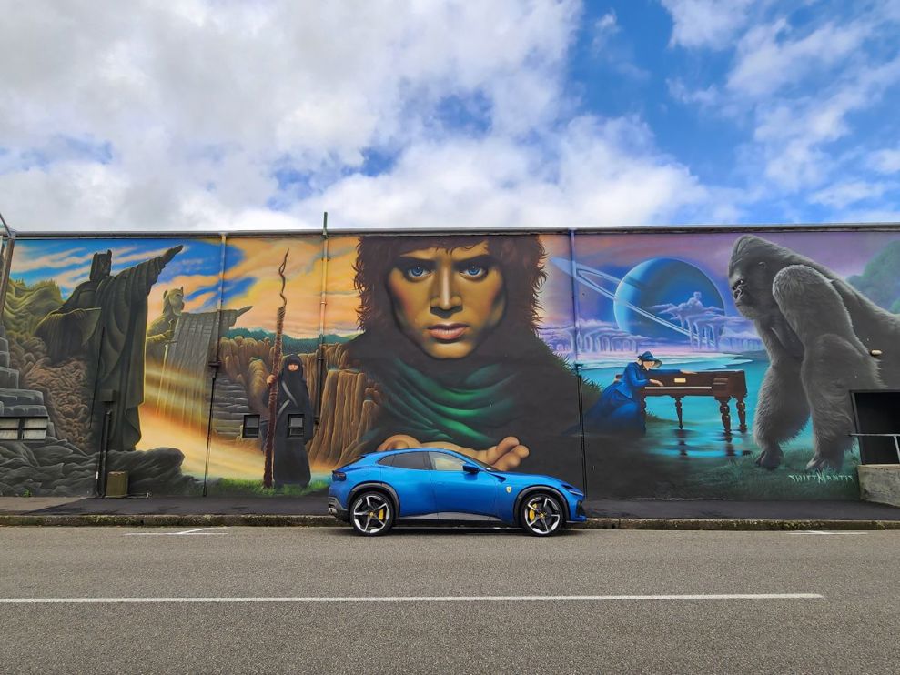 Ferrari Purosangue NZ grand tour.