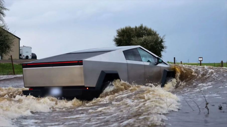 Tesla Cybertruck Wade Mode