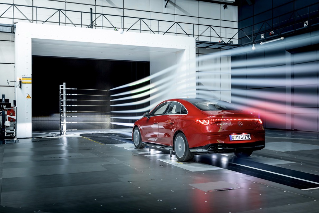Mercedes-Benz CLA aerodynamics