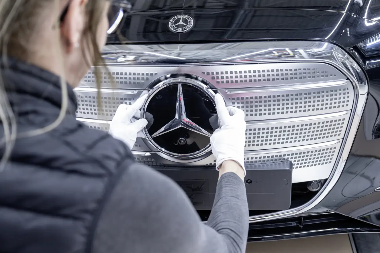 Mercedes-Benz electric C-Class production