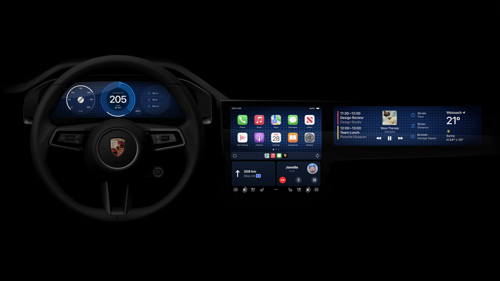 Next-gen Apple CarPlay Porsche