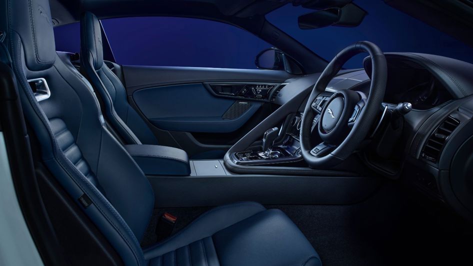 Jaguar F-Type ZP Edition coupe interior