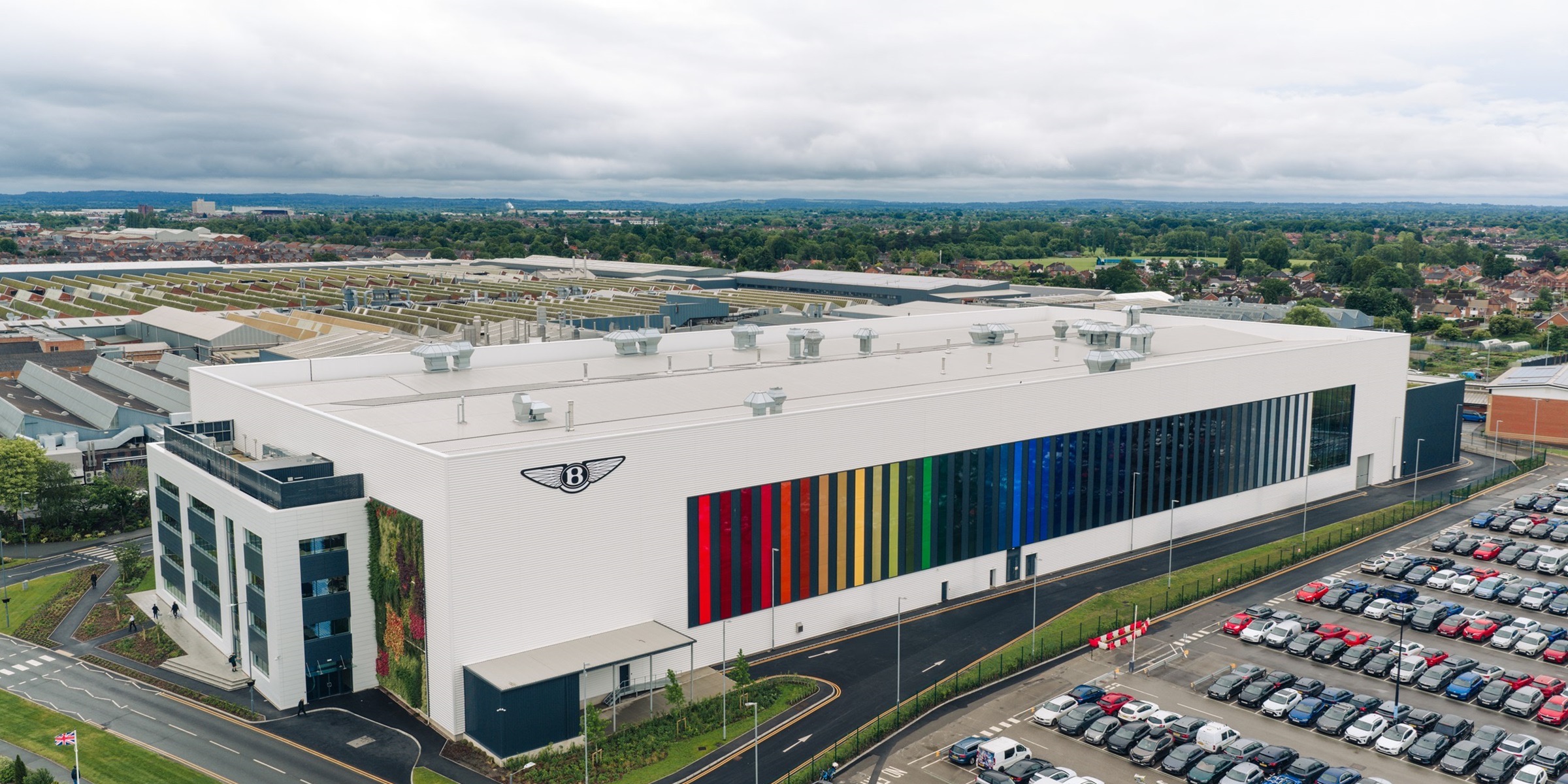 Bentley opens new paint shop