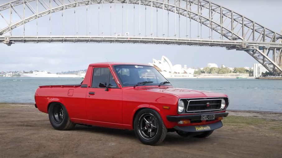 1985 Datsun 1200 GT-R engine