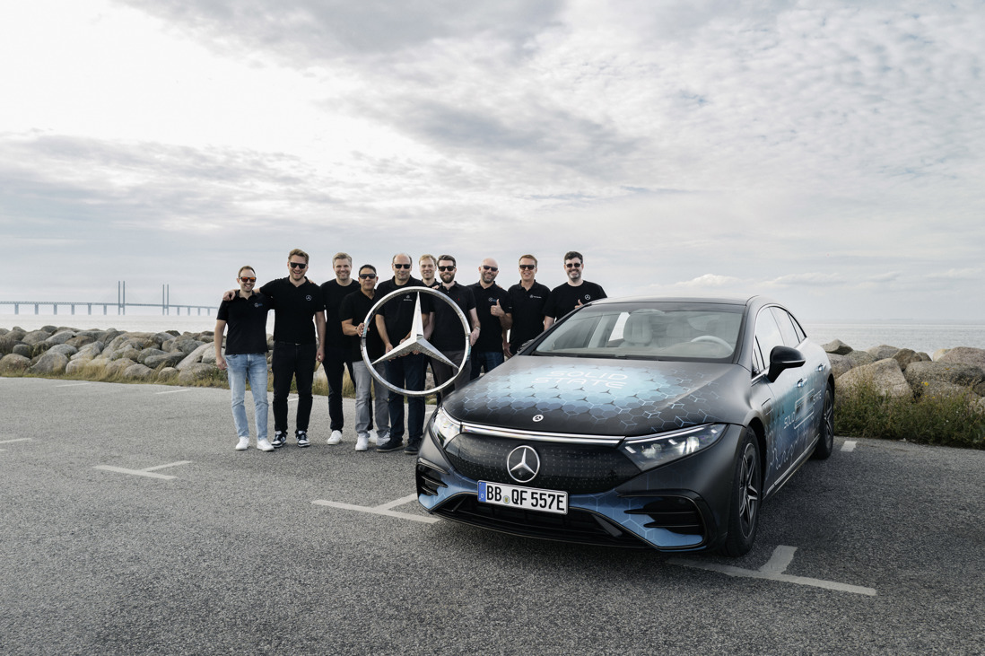 Mercedes-Benz EQS 1205km solid-state battery