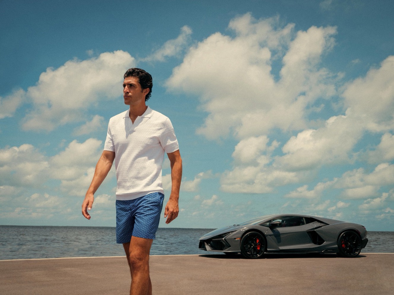 Lamborghini beachwear collection
