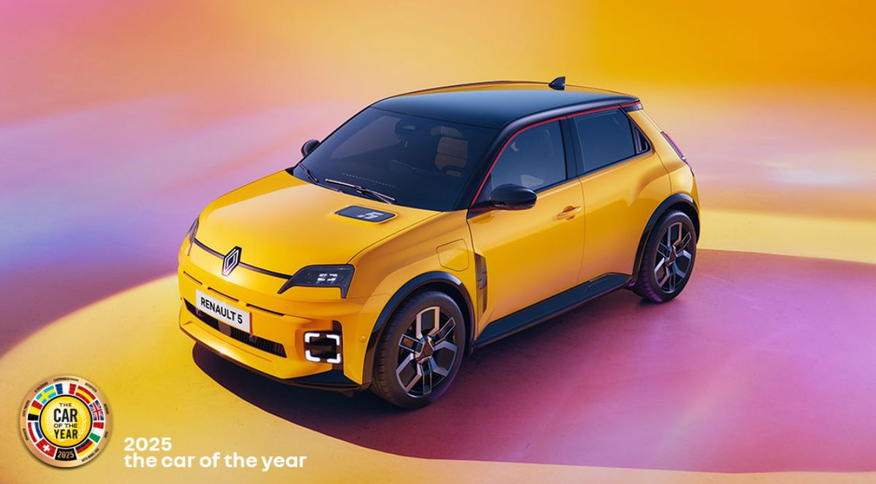 Renault 5 E-Tech Euro COTY.