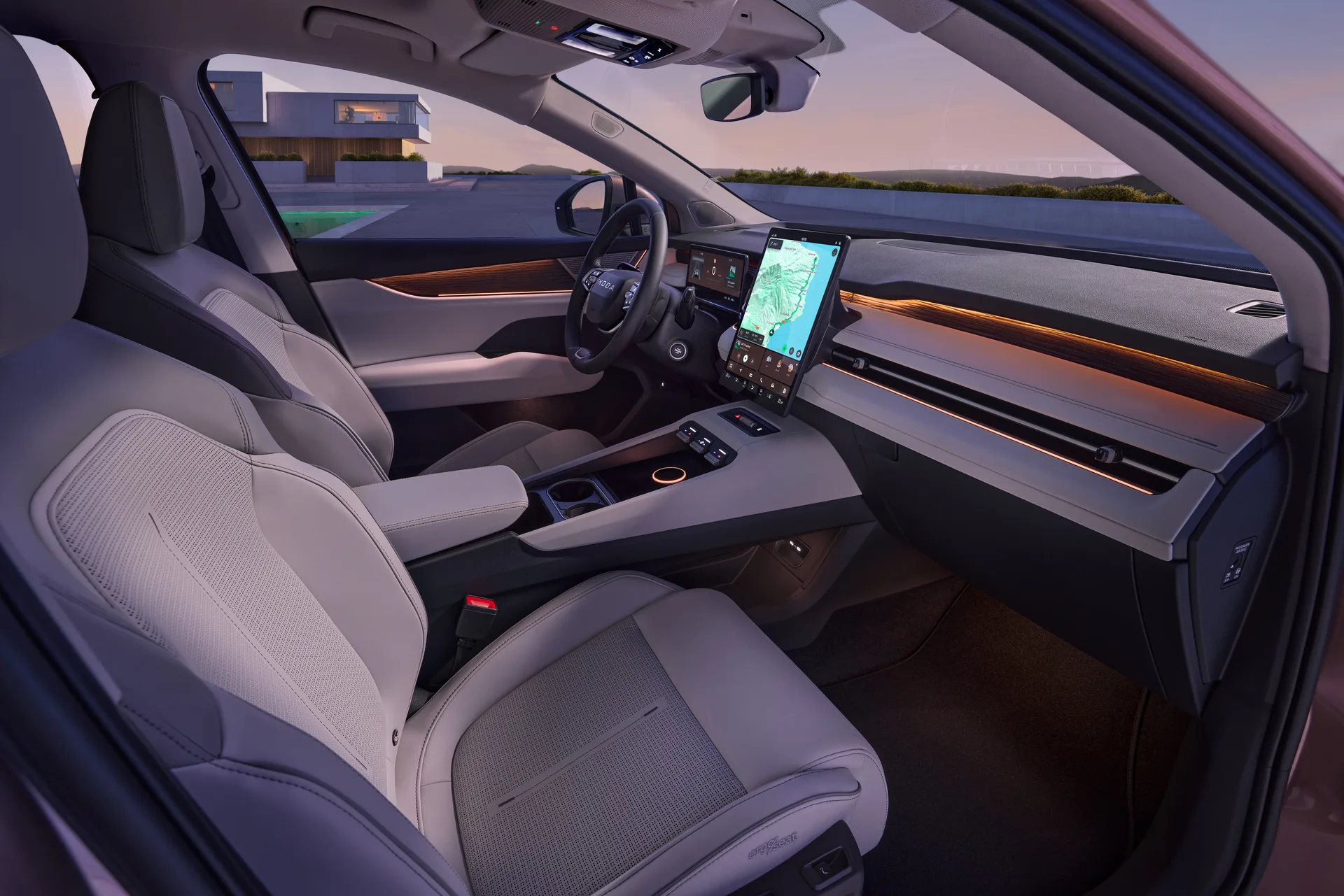Škoda Peaq cabin