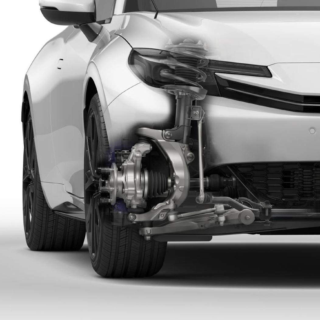 Honda Prelude dual-axis suspension