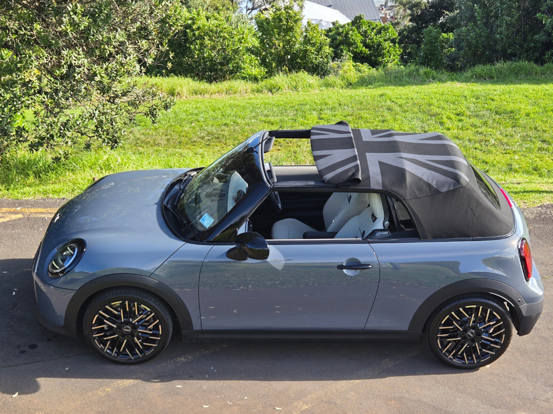 Mini Cooper S Favoured convertible.