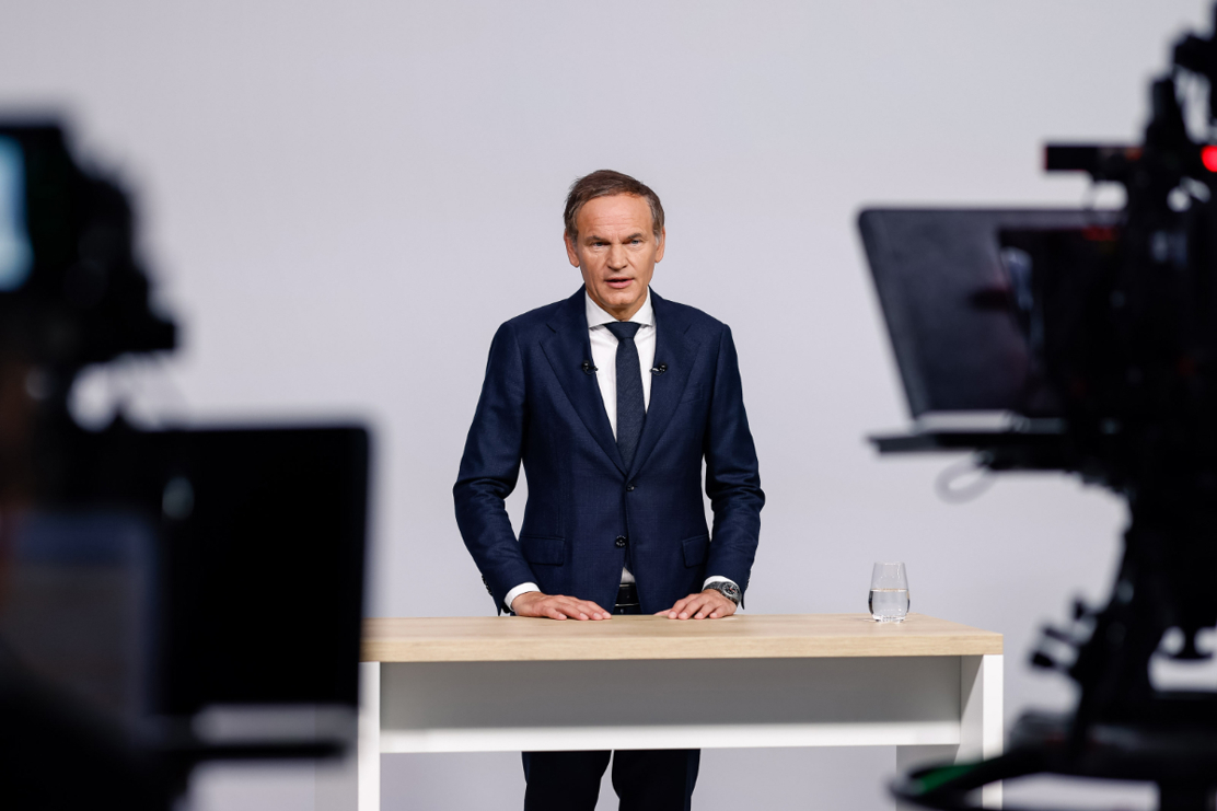 VW CEO Oliver Blume.