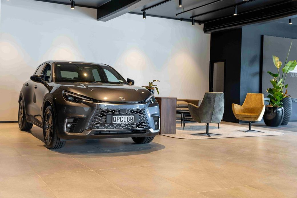 Lexus of Auckland City showroom at 21 Great South Road.