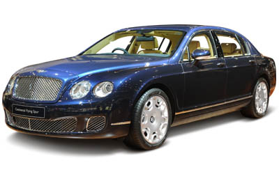 A BENTLEY CONTINENTAL FLYING SPUR vehicle