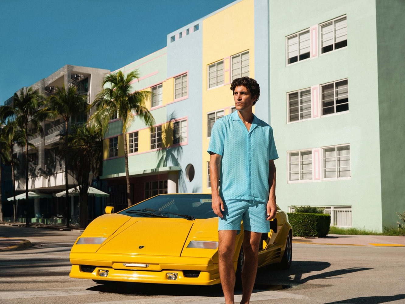 Lamborghini beachwear collection