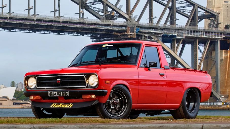 1985 Datsun 1200 GT-R engine