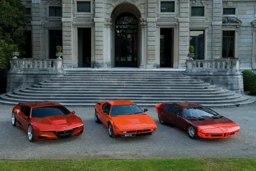 BMW M1 Hommage, BMW M1 and BMW Turbo.