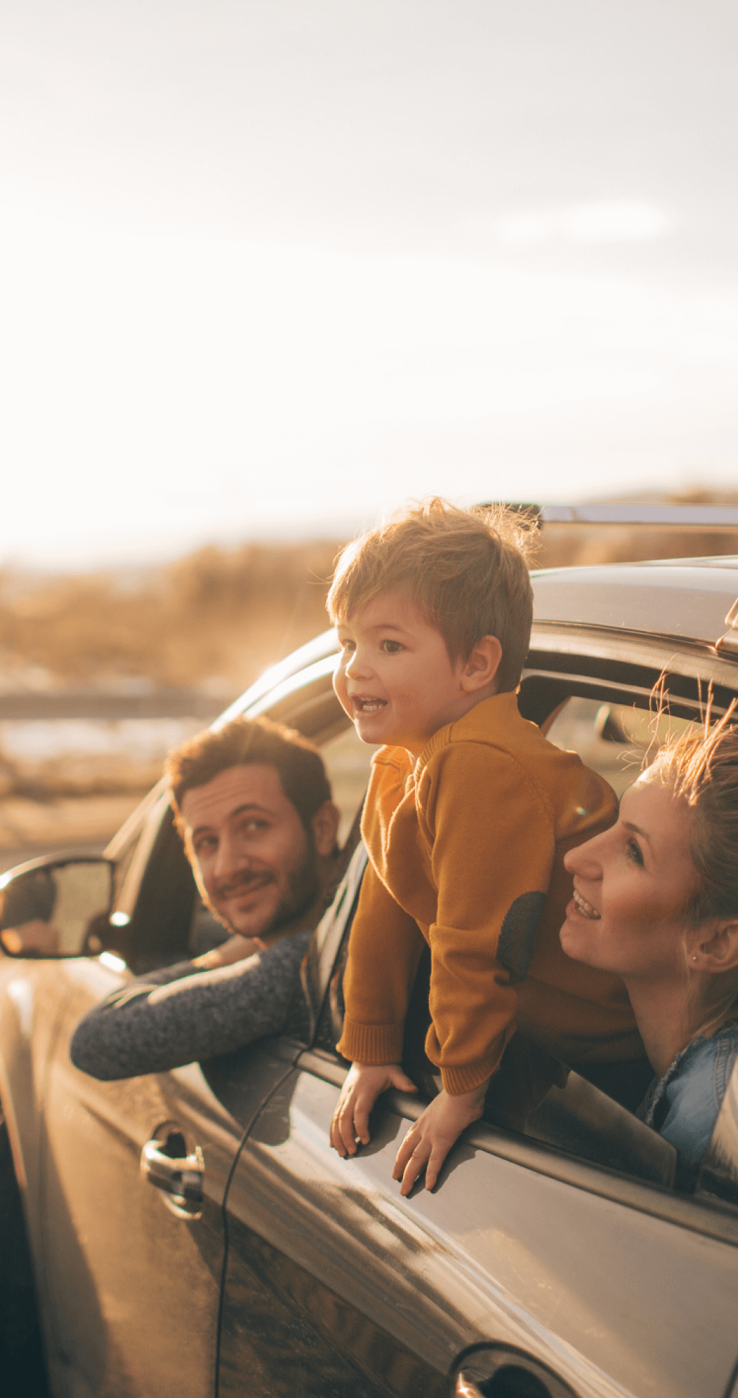 Family in Vehicle